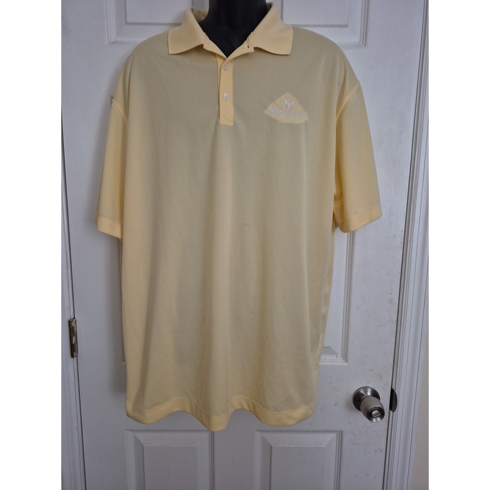 Nike Golf Dri-Fit Polo Shirt Presidential Auto Sales Service Performance Mens XL